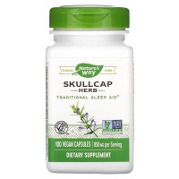 Натуральная добавка Nature's Way Skullcap Herb, 100 вегакапсул Натуральная добавка Nature's Way Skullcap Herb, 100 вегакапсул
