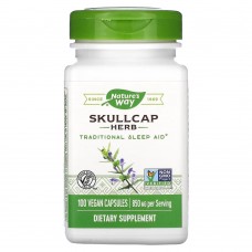 Натуральная добавка Nature's Way Skullcap Herb, 100 вегакапсул