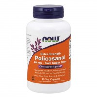 NOW Policosanol Extra Strength 40 mg, 90 капсул NOW Policosanol Extra Strength 40 mg, 90 капсул
