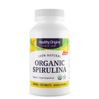 Healthy Origins Organic Spirulina 500 mg, 720 таблеток Healthy Origins Organic Spirulina 500 mg, 720 таблеток