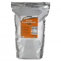 Натуральная добавка NOW Whole Psyllium Husks, 4.54 кг
