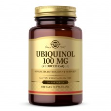 Solgar Ubiquinol 100 mg, 50 капсул Solgar Ubiquinol 100 mg, 50 капсул