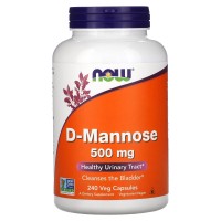 NOW D-Mannose 500 mg, 240 вегакапсул NOW D-Mannose 500 mg, 240 вегакапсул