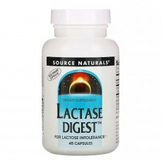Source Naturals Lactase Digest, 45 капсул Source Naturals Lactase Digest, 45 капсул