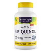 Натуральная добавка Healthy Origins Natural Ubiquinol 100 mg, 60 капсул Натуральная добавка Healthy Origins Natural Ubiquinol 100 mg, 60 капсул