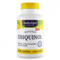 Натуральная добавка Healthy Origins Natural Ubiquinol 100 mg, 60 капсул Натуральная добавка Healthy Origins Natural Ubiquinol 100 mg, 60 капсул