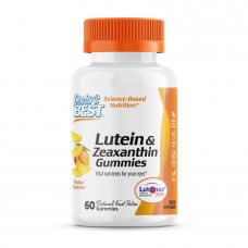 Натуральная добавка Doctor's Best Lutein and Zeaxanthin, 60 желеек Манго Натуральная добавка Doctor's Best Lutein and Zeaxanthin, 60 желеек Манго