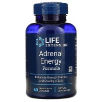 Натуральная добавка Life Extension Adrenal Energy Formula, 60 вегакапсул Натуральная добавка Life Extension Adrenal Energy Formula, 60 вегакапсул