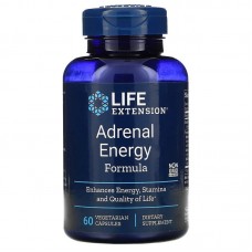 Натуральная добавка Life Extension Adrenal Energy Formula, 60 вегакапсул