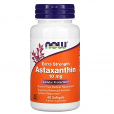 NOW Astaxanthin 10 mg, 60 капсул NOW Astaxanthin 10 mg, 60 капсул