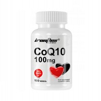 Натуральная добавка IronFlex CoQ10 100 mg, 100 таблеток Натуральная добавка IronFlex CoQ10 100 mg, 100 таблеток