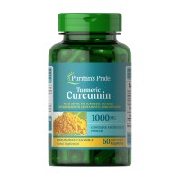 Puritan's Pride Turmeric Curcumin 1000 mg with BioPerine 5 mg, 60 капсул Puritan's Pride Turmeric Curcumin 1000 mg with BioPerine 5 mg, 60 капсул