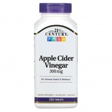 21st Century Apple Cider Vinegar 300 mg, 250 таблеток