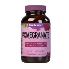 Экстрак плодов граната Bluebonnet Nutrition Super Fruit Pomegranate Extract, 60 вегакапсул защита от свободных радикалов и здоровья клеток