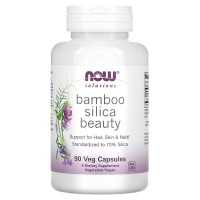NOW Solutions Bamboo Silica Beauty, 90 вегакапсул NOW Solutions Bamboo Silica Beauty, 90 вегакапсул