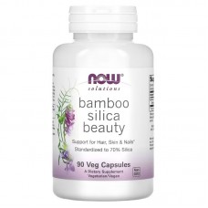 NOW Solutions Bamboo Silica Beauty, 90 вегакапсул NOW Solutions Bamboo Silica Beauty, 90 вегакапсул