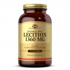 Solgar Lecithin 1360 mg, 100 капсул Solgar Lecithin 1360 mg, 100 капсул