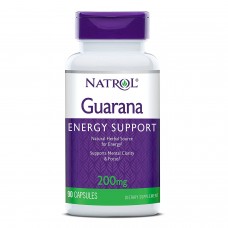 Предтренировочный комплекс Natrol Guarana 200 mg, 90 капсул Предтренировочный комплекс Natrol Guarana 200 mg, 90 капсул