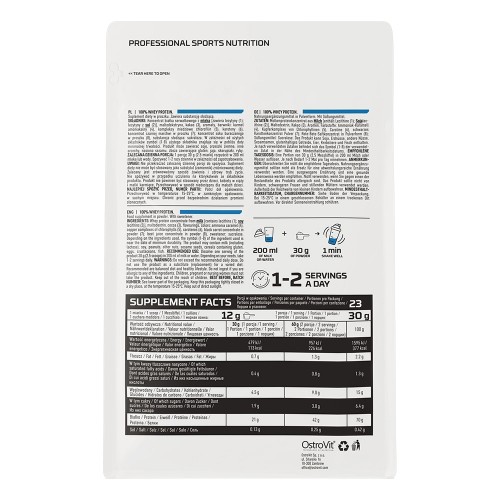 OstroVit Whey Protein, 700 грамів - Ваніль CN2680-12 Ostrovit OstroVit Whey Protein, 700 грамів - Ваніль CN2680-12 Ostrovit