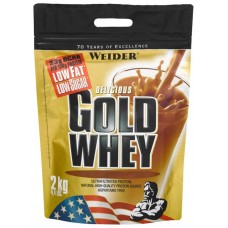 Протеин Weider Gold Whey, 2 кг Молочный шоколад