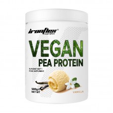 IronFlex Vegan Pea Protein, 500 грам - Ваніль IronFlex Vegan Pea Protein, 500 грам - Ваніль