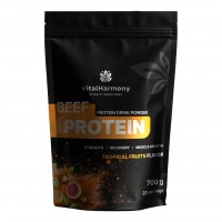 VitalHarmony Beef Protein, 700 грамм - Тропические фрукти VitalHarmony Beef Protein, 700 грамм - Тропические фрукти