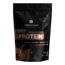 VitalHarmony Beef Protein, 700 грамм - Соленая карамель VitalHarmony Beef Protein, 700 грамм - Соленая карамель