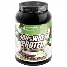 Протеин Ironmaxx 100% Whey Protein, 900 грамм Фисташка-кокос
