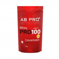 Протеин AB Pro Pro 100 Whey Concentrated, 1 кг Клубника Протеин AB Pro Pro 100 Whey Concentrated, 1 кг Клубника