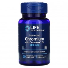 Life Extension Optimized Chromium with Crominex 3+, 60 вегакапсул