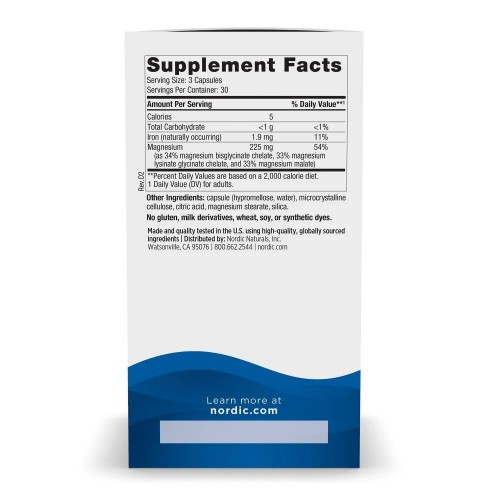 Nordic Naturals Nordic Naturals Magnesium Complex, 90 капсул CN20454-1 Nordic Naturals Nordic Naturals Magnesium Complex, 90 капсул CN20454-1