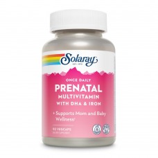 Solaray Once Daily Prenatal Multivitamin, 90 вегакапсул