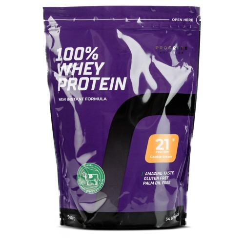 Progress Nutrition 100% Whey Protein, 920 грам - Печиво-крем CN14670-4 Progress Nutrition