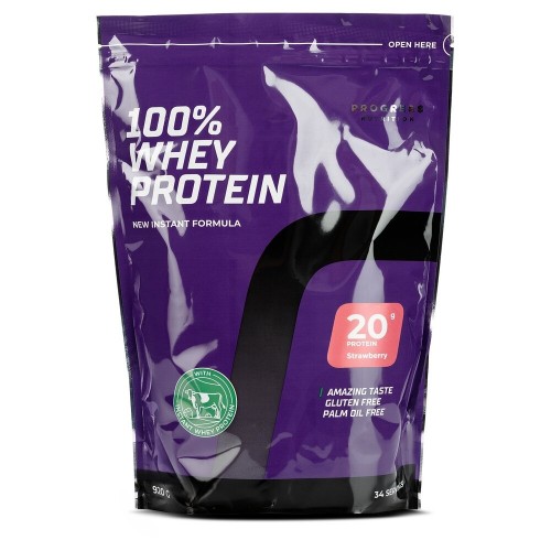 Progress Nutrition 100% Whey Protein, 920 грам - Полуниця CN14670-3 Progress Nutrition
