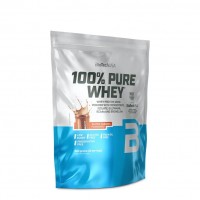 BioTech 100% Pure Whey, 900 грамм - Соленая карамель BioTech 100% Pure Whey, 900 грамм - Соленая карамель