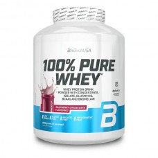 BioTech 100% Pure Whey, 2 кг - Малиновий чизкейк BioTech 100% Pure Whey, 2 кг - Малиновий чизкейк