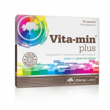 Olimp Sport Nutrition Vita-min Plus, 30 капсул Olimp Sport Nutrition Vita-min Plus, 30 капсул