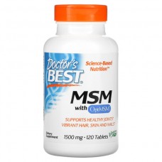 Doctor's Best MSM 1500 mg with OptiMSM, 120 таблеток Doctor's Best MSM 1500 mg with OptiMSM, 120 таблеток