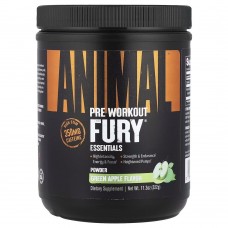 Universal Nutrition Animal Fury, 20 порцій - 338 г Зелене яблуко Universal Nutrition Animal Fury, 20 порцій - 338 г Зелене яблуко