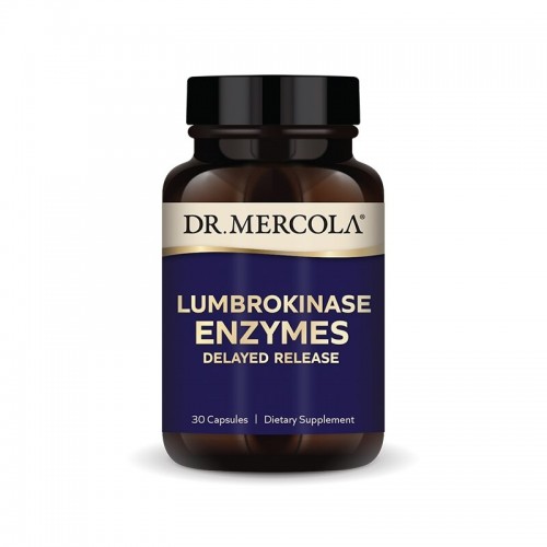 Dr. Mercola Dr. Mercola Lumbrokinase Enzymes, 30 капсул CN16552 