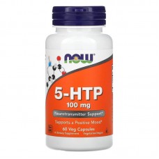 NOW 5-HTP 100 mg, 60 вегакапсул