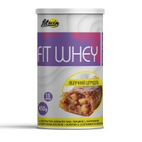 FitWin FitWhey, 450 грамм - Яблочный штрудель FitWin FitWhey, 450 грамм - Яблочный штрудель