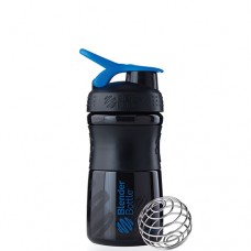 BlenderBottle SportMixer 590 мл, Black Cyan BlenderBottle SportMixer 590 мл, Black Cyan