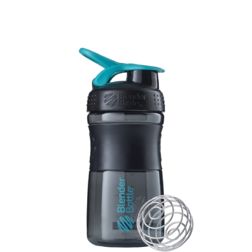 BlenderBottle SportMixer 590 мл, Black Teal CN10781 BlenderBottle