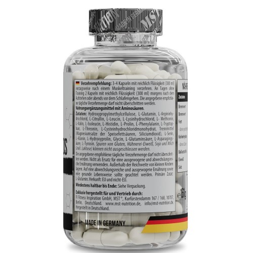 MST Nutrition 21 Amino Acids, 120 капсул CN16132 MST MST Nutrition 21 Amino Acids, 120 капсул CN16132 MST