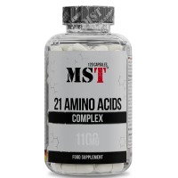 MST Nutrition 21 Amino Acids, 120 капсул