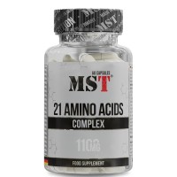 MST Nutrition 21 Amino Acids, 60 капсул