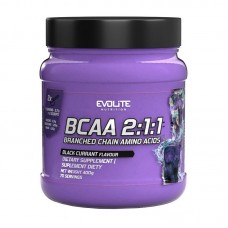 Evolite Nutrition BCAA 2:1:1, 400 грам - Чорна смородина Evolite Nutrition BCAA 2:1:1, 400 грам - Чорна смородина