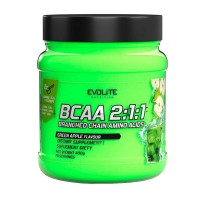 Evolite Nutrition BCAA 2:1:1, 400 грамм - Зеленое яблоко Evolite Nutrition BCAA 2:1:1, 400 грамм - Зеленое яблоко