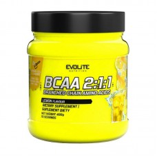Evolite Nutrition BCAA 2:1:1, 400 грам - Лимон Evolite Nutrition BCAA 2:1:1, 400 грам - Лимон